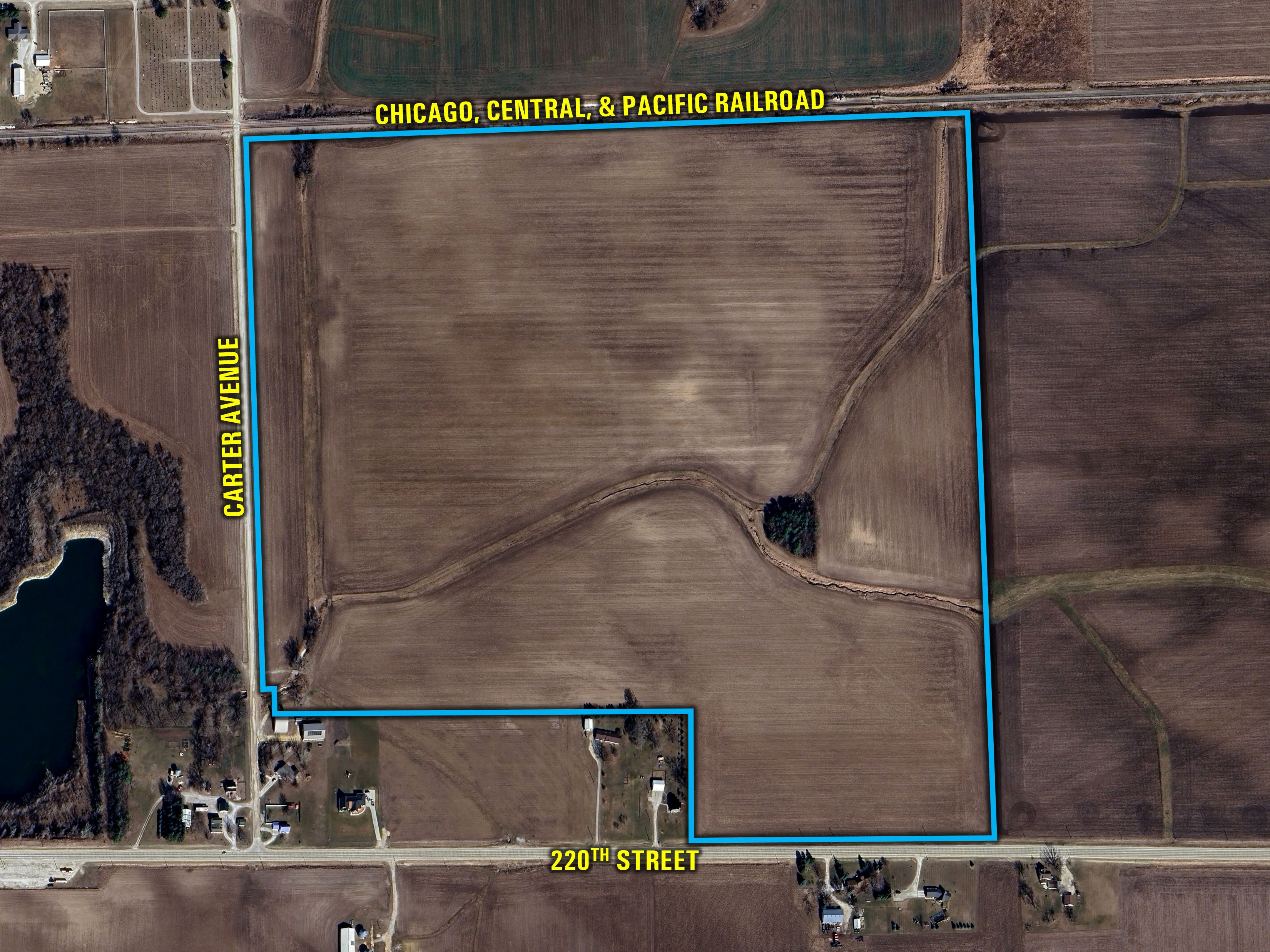 Listing Photo: Pruisner Farm Auction Google Outline Map